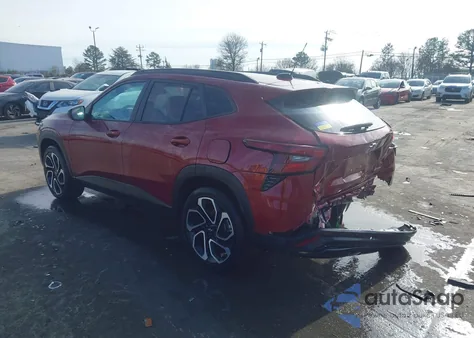 2025 Chevrolet Trax Fwd 2Rs z USA, uszkodzony, nr VIN KL77LJEP2SC093894